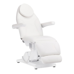 Fotel Kosmetyczny Elektryczny Sillon Basic 3 Siln. Biały 