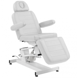 Fotel Kosmetyczny Elektr. Azzurro 705 1 Siln. Biały