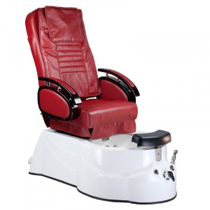 Fotel Do Pedicure Z Masażem Br-3820 D Bordowy