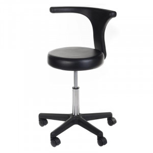 Taboret Medyczny + Podłokietnik Ng-Ch049 Czarny