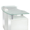 Stolik Do Manicure Z Pochłaniaczem Bd-3453+p Biały