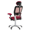 Fotel Ergonomiczny Corpo Comfort Bx-4147 Czerwony