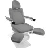 Fotel Kosmetyczny Elektr. Azzurro 870 S Pedi 3 Siln. Szary 