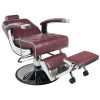 Gabbiano Fotel Barberski Imperial Bordowy