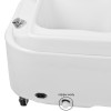 Brodzik Azzurro Do Pedicure Z Hydromasażem A023 - Podświetlany Led