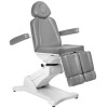 Fotel Kosmetyczny Elektr. Azzurro 869 as Pedi Obrotowy 5 Siln. Szary