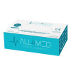 All4 Med Jednorazowe Rękawice Diagnostyczne Nitrylowe Czarne Xs