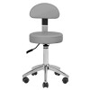 Taboret Kosmetyczny Basic 304 Szary