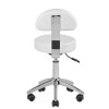 Taboret Kosmetyczny Do Pedicure Basic 304 P Biały 