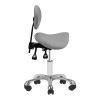 Taboret Kosmetyczny 1025 Szary Giovanni 