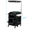 Pomocnik - Taboret Do Pedicure 23 Plus Black