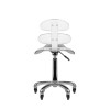 Taboret Kosmetyczny Roll Speed Am-880 Biały