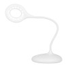 Lampka Ring Led Snake Na Biurko Biała