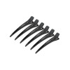 Klamry Fryzjerskie Do Włosów Carbon E-15 10 Szt 11,5 Cm Czarne