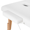 Stół Składany Do Masażu Wood Komfort Activ Fizjo Lux 2 Segmentowy 190x70 Biały