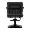Gabbiano fotel fryzjerski Katania Loft Old Leather czarny
