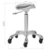 Gabbiano taboret Fine Silver