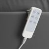 Fotel Kosmetyczny Elektryczny SILLON Lux 3 silniki szary, szara podstawa