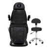 Fotel Kosmetyczny Elektryczny SILLON Lux 273b + Taboret 304 czarny