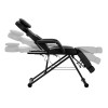 Fotel Kosmetyczny Azzurro 563S Pedicure Czarny