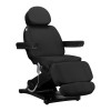 Elektryczny fotel kosmetyczny SILLON CLASSIC 3 silniki Czarny