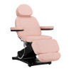 Elektryczny fotel kosmetyczny SILLON CLASSIC 3 silniki Różowo Czarny