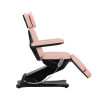 Elektryczny fotel kosmetyczny SILLON CLASSIC 3 silniki Różowo Czarny