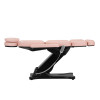 Elektryczny fotel kosmetyczny SILLON CLASSIC 3 silniki Różowo Czarny