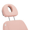 Elektryczny fotel kosmetyczny SILLON CLASSIC 3 silniki Różowo Czarny