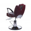 Fotel Barberski Hektor Bh-3208 Wiśniowy
