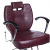 Fotel Barberski Hektor Bh-3208 Wiśniowy