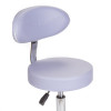 Taboret Kosmetyczny Z Oparciem Bd-9934 Lawenda