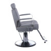 Fotel Barberski Homer Bh-31237 Jasny Szary