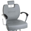 Fotel Barberski Hektor Bh-3208 Jasno Szary