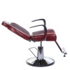 Fotel Barberski Olaf Bh-3273 Wiśniowy