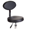 Taboret Kosmetyczny Z Oparciem Bh-7289 Czarny