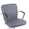 Fotel Fryzjerski Livio Jasno Szary Bh-8173