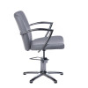 Fotel Fryzjerski Livio Jasno Szary Bh-8173