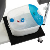 Fotel Do Pedicure Z Masażerem Stóp Br-2301 Szary