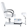 Fotel Do Pedicure Z Masażerem Stóp Bw-100 Biały