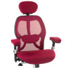 Fotel Ergonomiczny Corpo Comfort Bx-4144 Czerwony