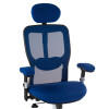 Fotel Ergonomiczny Corpo Comfort Bx-4147 Niebieski
