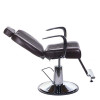 Fotel Barberski Olaf Bh-3273 Brązowy