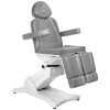 Fotel Kosmetyczny Elektr. Azzurro 869 as Pedi Obrotowy 5 Siln. Szary