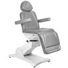 Fotel Kosmetyczny Elektr. Azzurro 869 a Obrotowy 4 Siln. Szary