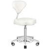 Taboret Kosmetyczny Azzurro 156 F Bump-Up Biały