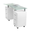 Stolik Do Manicure + Pochłaniacz Bd-3425-1+p Biały