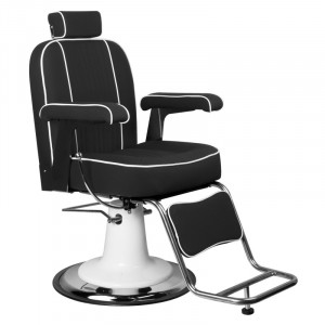Fotel Barberski Amadeo Czarny