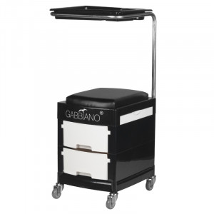 Pomocnik - Taboret Do Pedicure 16 Plus Black/white
