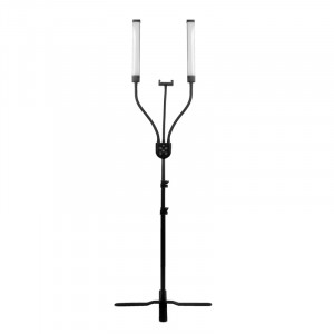 Lampa Led Do Rzęs I Makijażu Polluks Iii Typ Msp-Mj-02 Black Edition Z Pilotem